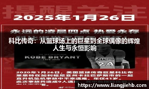 科比传奇：从篮球场上的巨星到全球偶像的辉煌人生与永恒影响